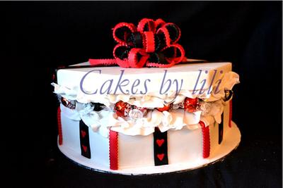 Gift box cake - Cake by Lize van den Heever