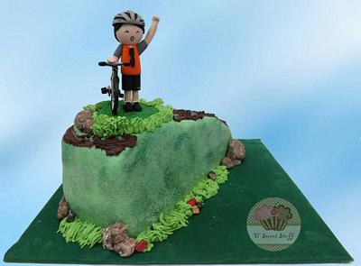 Ride to the Top - Cake by dsweetstuff