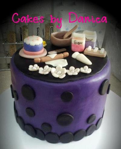 Baking Cake - Cake by Chittenango Cakes