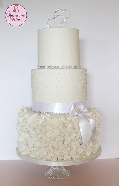 Ruffles and Sparkles  - Cake by Rosewood Cakes