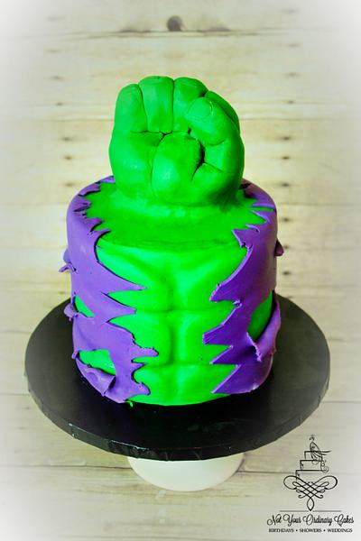 Hulk cake - Cake by Not Your Ordinary Cakes