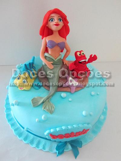The Little Mermaid Cake - Cake by DocesOpcoes