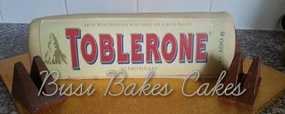 Toblerone Cake  - Cake by Lisa Woood