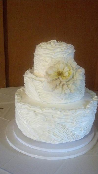 Country Wedding - Cake by Sherry's Sweet Shop