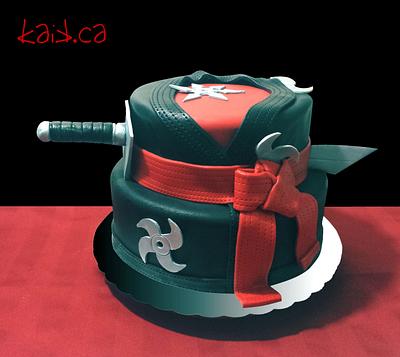 ninja cake - Cake by ann