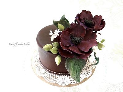 Inspired by Petalsweet cakes. - Cake by Firefly India by Pavani Kaur