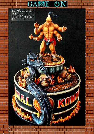 MORTAL COMBAT by MLADMAN  / "Game On" Collaboration 2015  - Cake by MLADMAN