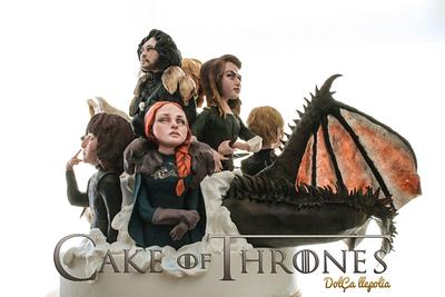 Cake of thrones Primavera de libro collaboration - Cake by PALOMA SEMPERE GRAS