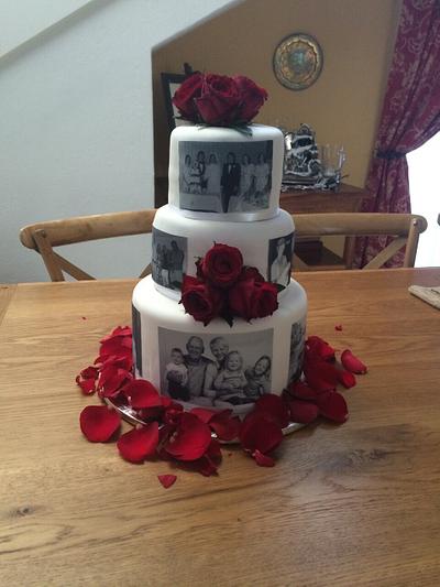 Anniversary cake - Cake by Rhona