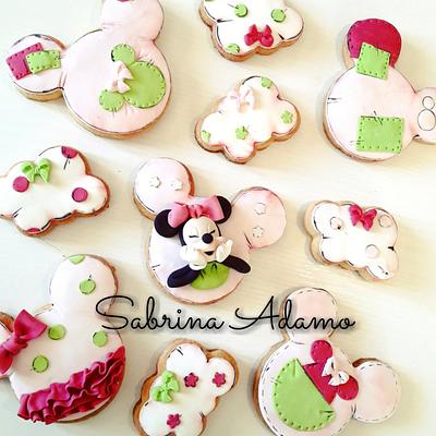 Minnie mouse sugar cookies - Cake by Sabrina Adamo 