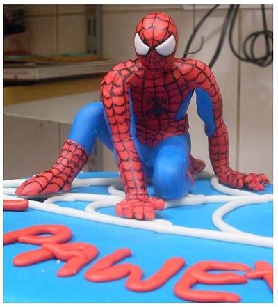 spider man cake - Cake by wigur