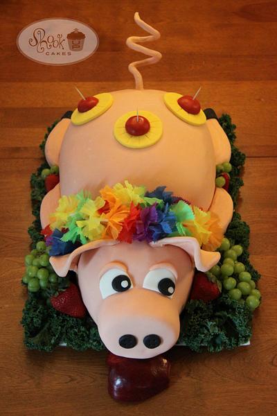 Luau Pig Cake! - Cake by Leila Shook - Shook Up Cakes