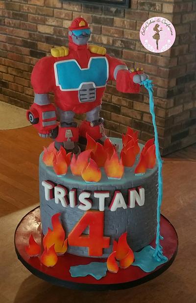 Heatwave Transformer  - Cake by BellaCakes & Confections