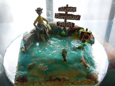 FISHING CAKE - Cake by rach7