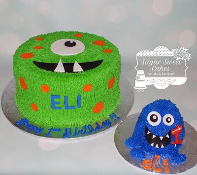 Monsters - Cake by Sugar Sweet Cakes