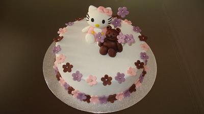 Hello Kitty and her friend - Cake by Amores com Açúcar
