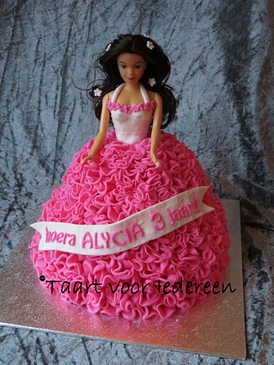Princess in pink - Cake by Taart voor Iedereen