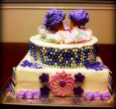 Candy Cake - Cake by Jacie Mattson