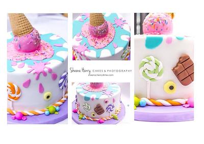 Candy Cake - Cake by Sheena Henry