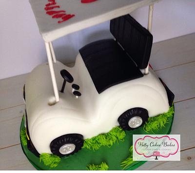 Golf Cart Cake  - Cake by Patty Cakes Bakes
