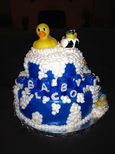Duck Baby Shower Cake - Cake by beth78148