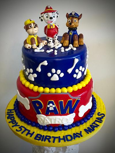 Paw Patrol - Cake by The Elusive Cake Company