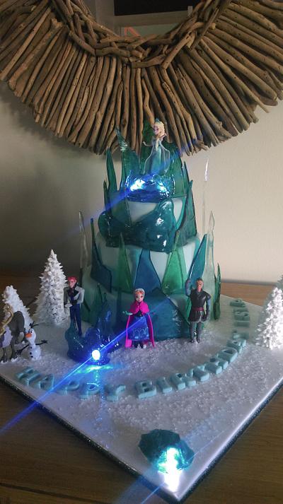 Love a Frozen cake I do - Cake by Cutabovecakes