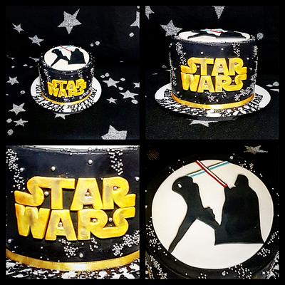 Star wars cake - Cake by The Custom Piece of Cake