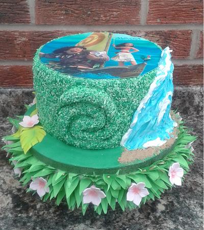 Moana cake - Cake by Karen's Kakery