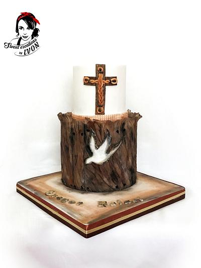 Confirmation Wood cake - Cake by Ivon
