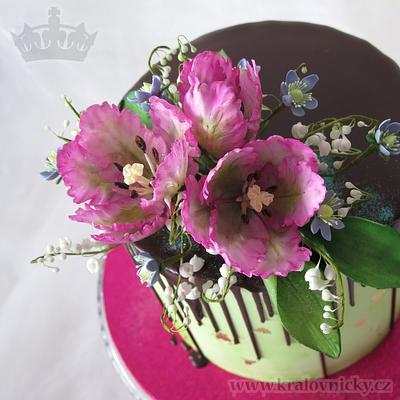 Spring drip cake - Cake by Eva Kralova