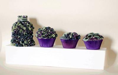 Fashion Inspired Cupcakes - Cake by Sam Harrison