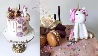 Unicorn Drip Cake  - Cake by Zaneta Wasilewska