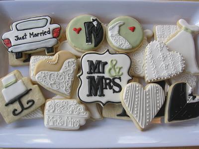 Wedding Cookies - Cake by Alexandra