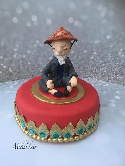 old wize chinese topper - Cake by michal katz