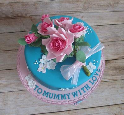 To Mummy With Love - Cake by K Cakes
