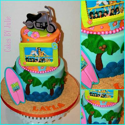 Teen Beach Movie Cake. - Cake by Cakes By Julie