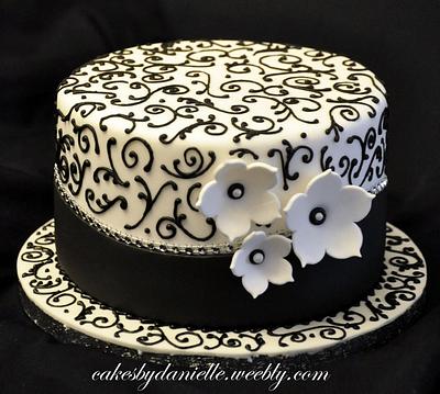 Black and White Class - Cake by CBD