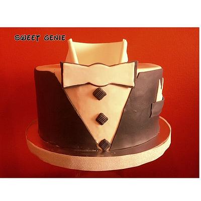 A tuxedo cake - Cake by Comfort