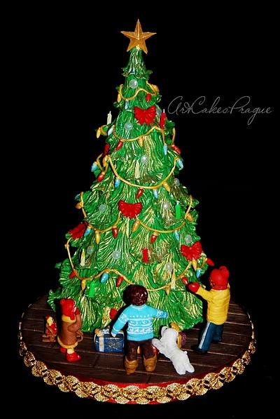 Christmas  miracle and childrens - Cake by Art Cakes Prague