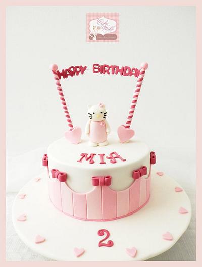 Hello Kitty Cake - Cake by Cakewalkuae