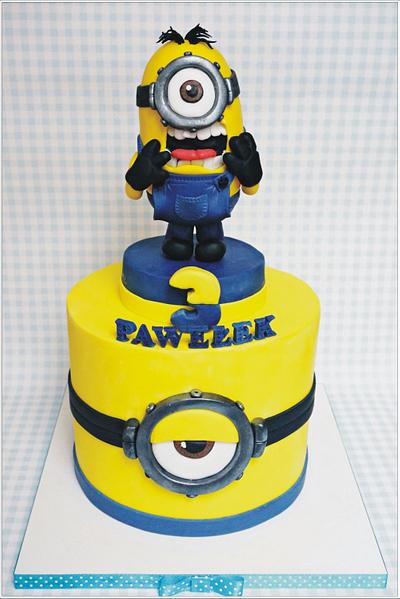 Minion - Cake by KoKo