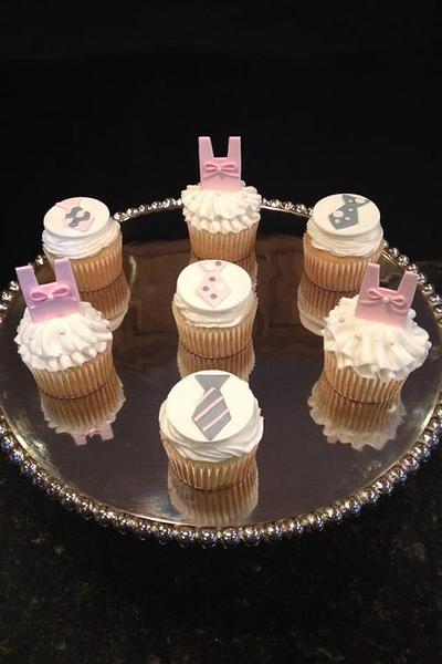Tutus and Ties Cupcakes - Cake by Dakota's Custom Confections