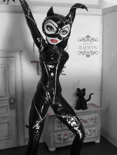 Catwoman for Cakenweenie - Cake by Raewyn Read Cake Design