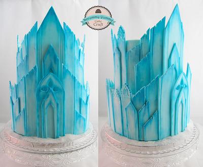 Frozen castle cake - Cake by Dorota L Szablicka
