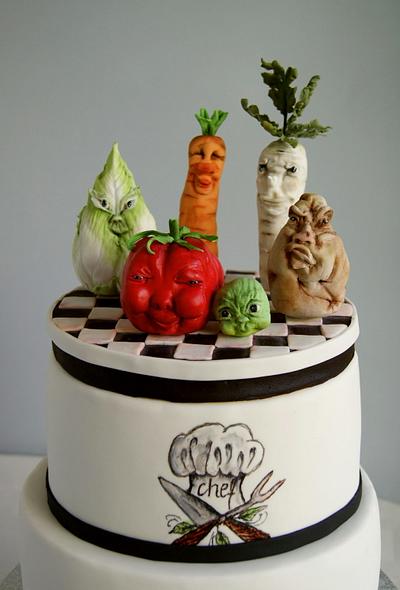 Vegetables with character - Cake by Katarzynka