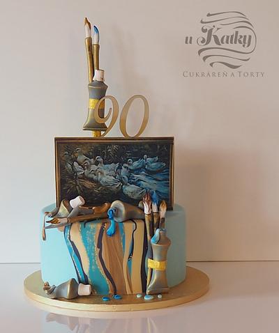 Cake for painter - Cake by Katka