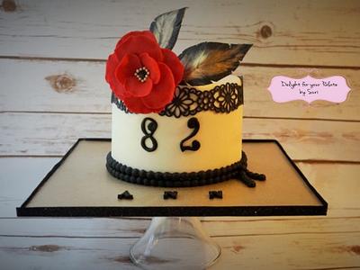 1920's Theme Cake  - Cake by Delight for your Palate by Suri