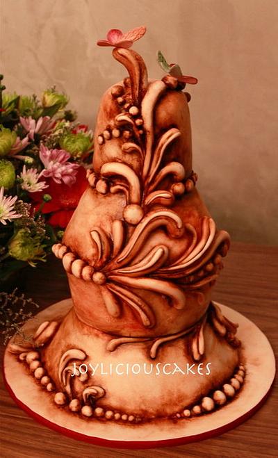 Antique Ornate Copperware - Cake by Joyliciouscakes