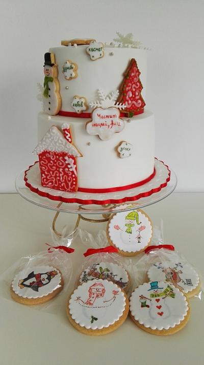 Christmas cake - Cake by Delyana